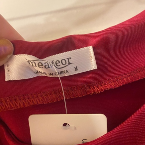 Medium Red Measeor Cocktail Dress - Picture 4 of 6